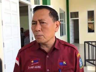 Kepala Dinas Pendidikan Provinsi Kepulauan Riau, Andi Agung saat diwawancara (Nzl)