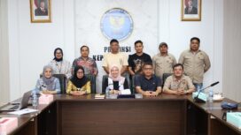 Pengurus Provinsi Persatuan Wartawan Indonesia (PWI) Kepulauan Riau (Kepri) menggelar kunjungan silaturahmi ke Kantor Badan Narkotika Nasional Provinsi (BNNP) Kepulauan Riau di Batam, Selasa (9/6/2026).