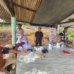 Seksi Kedokteran dan Kesehatan (Sidokkes) menggelar kegiatan Bakti Kesehatan berupa pemeriksaan kesehatan gratis bagi masyarakat dan buruh di Kota Tanjungpinang, Rabu (10/6/2026).